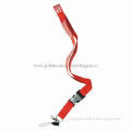 Silk-screen Lanyards with Lobster Claw and Detachable Buckle, Customized Logos are Welcome